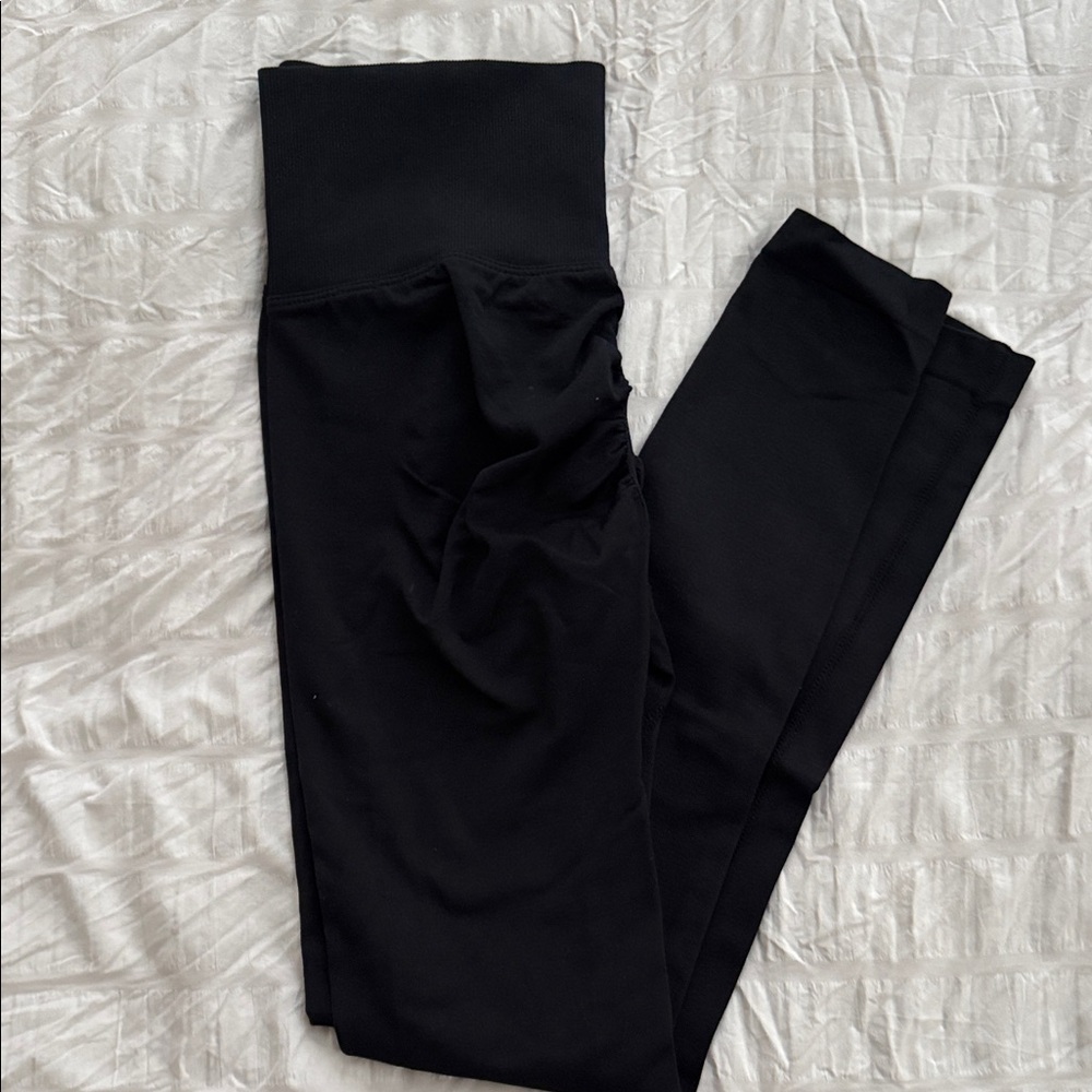 Black High-Waisted Leggings